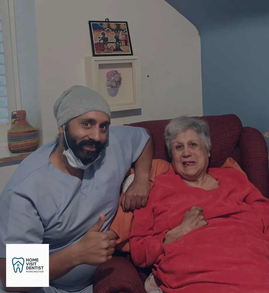 Home visit dentist in Manchester — a real dentist and nurse at your door